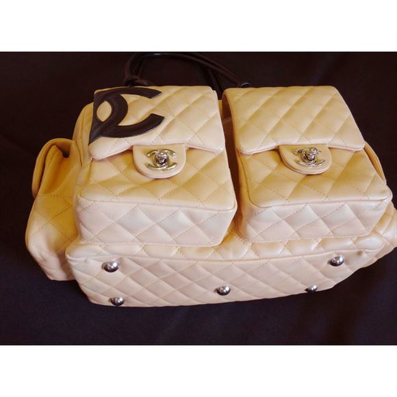 Chanel Cambon Line Multi-Pocket Leather Beige - Picture 5 of 8